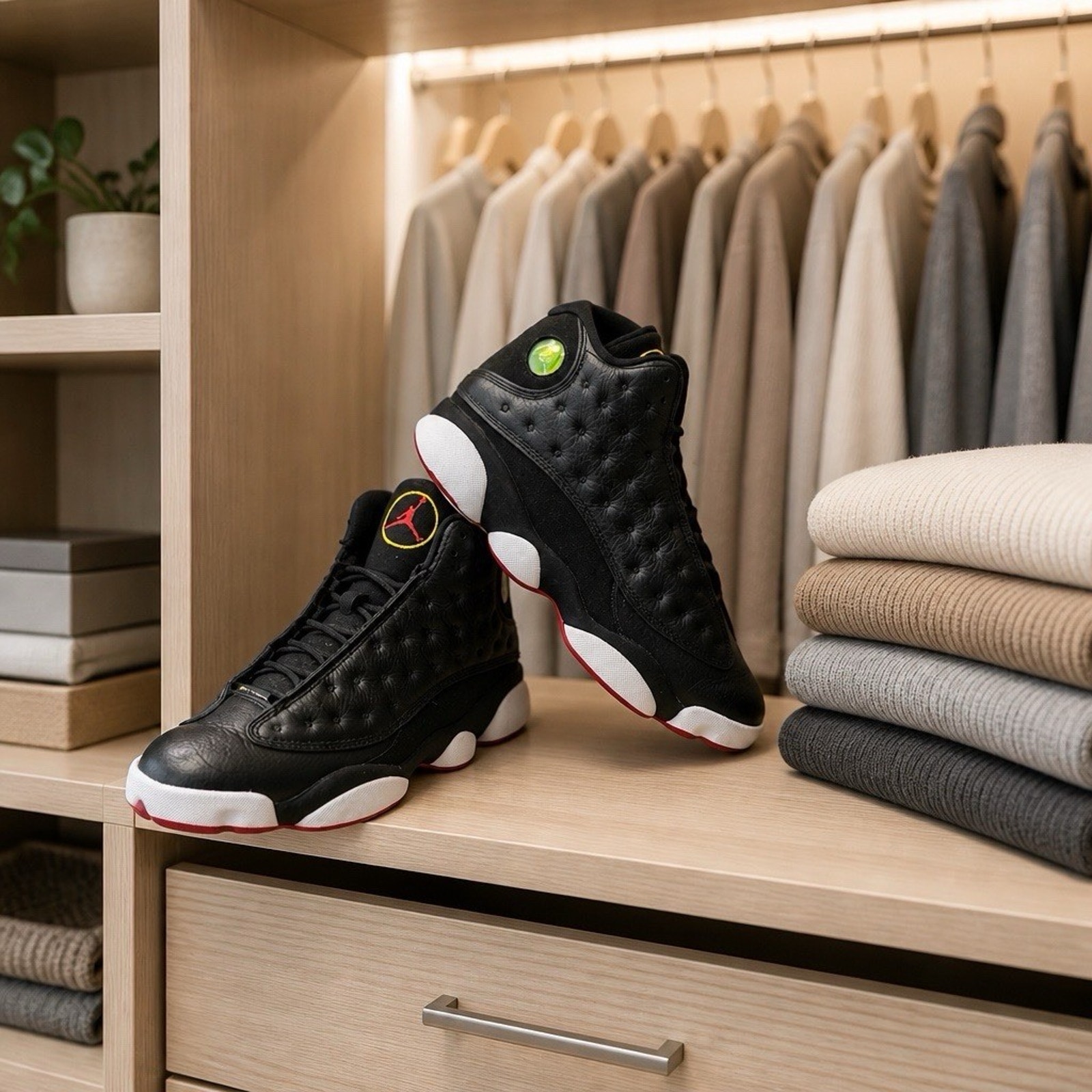 Jordan 13 Retro Playoff Size 9.5 Replacement Box.. Lightly Stepped In 2022